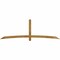 Ekena Millwork Bellingham Rough Sawn Timber Gable Bracket, Western Red Cedar, 108"W x 36"H x 4"D x 4"F, 8/12 Pitch GBW108X36X0404BEL00RWR - alternate 1